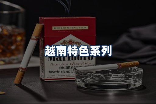 越南香烟展示